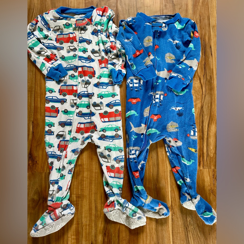 2 CarsPirate Theme Footies